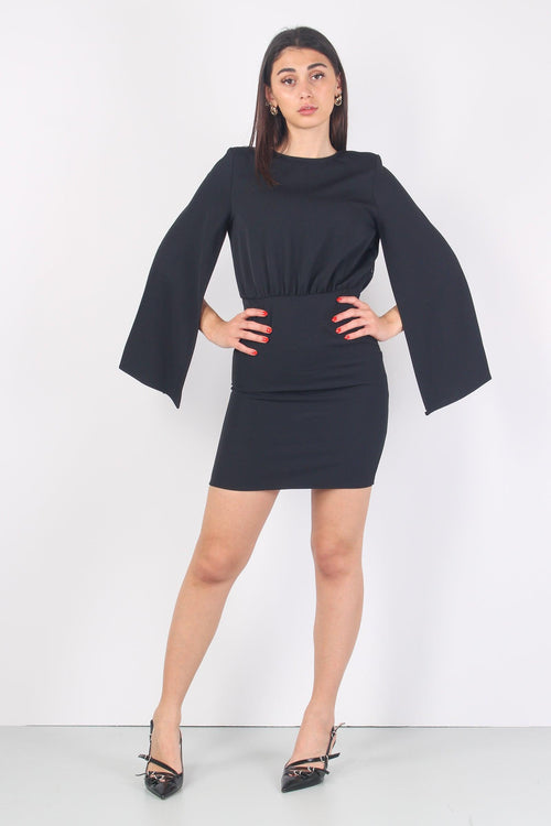 Tubino Manica Ampia Nero