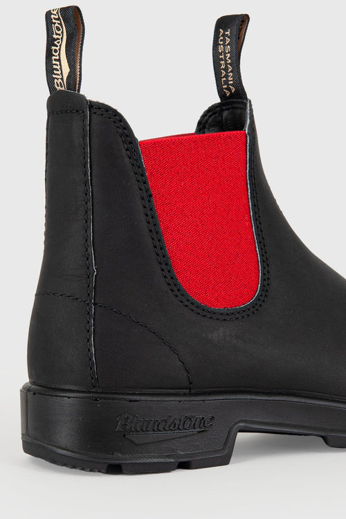 Stivaletto Beatle 508 Pelle Nero/Rosso - 2