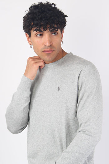 Girocollo Cotone Slim Fit Andover Heather - 6
