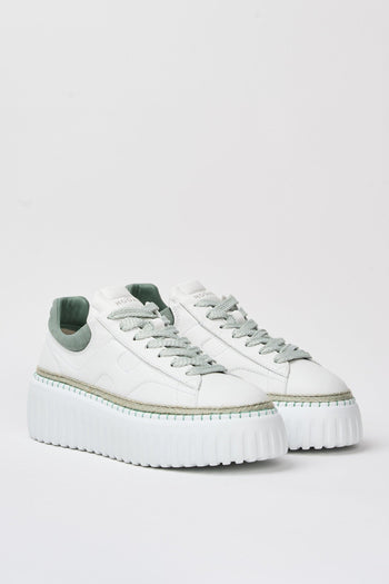 Sneaker Bianco+pistacchio Donna - 2