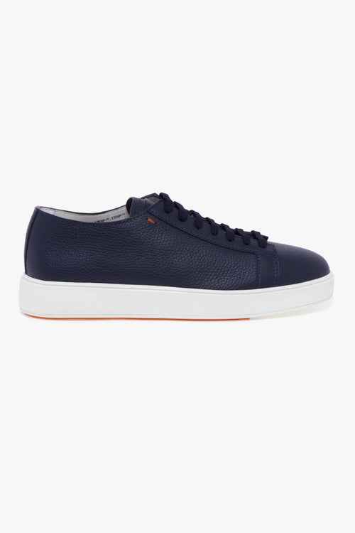 Sneaker in pelle martellata - 1