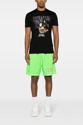 2 T-shirt Nero Uomo con stampa - 3