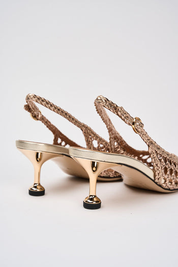 Slingback Gold Donna - 5