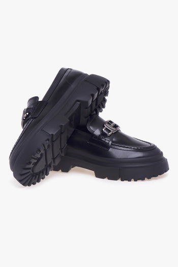 Mocassino H629 in pelle spazzolata - 4