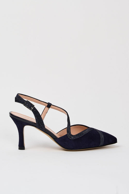 Slingback Blu/galassia Donna