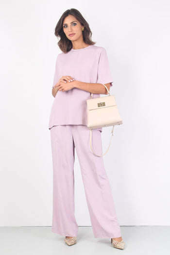 Casacca Crepe Viscosa Lilla - 5