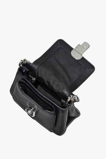 Borsa Nero Donna a tracolla The Chain mini - 4