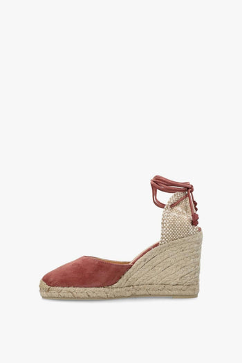 Scarpa Rosso Donna Espadrillas Tacco 9.5 cm - 3