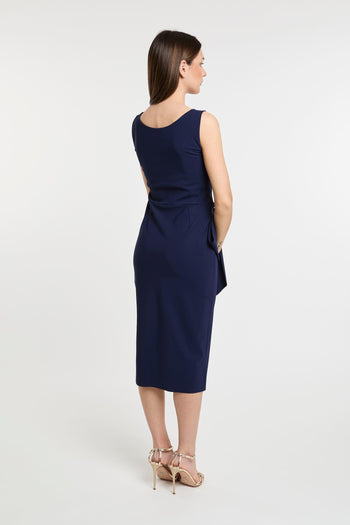 La Petite Robe di Abito Slim Jersey Blu - 4