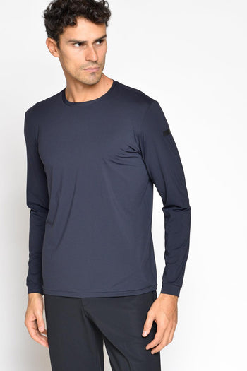 T-shirt M/l Tess. Tecnico Blu Uomo - 3