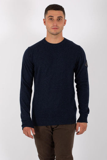 Pull G/c Wool & Cashmere Blu Uomo - 4