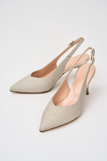 Slingback Platino Donna - 6