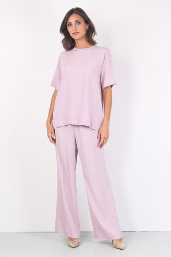 Casacca Crepe Viscosa Lilla - 3