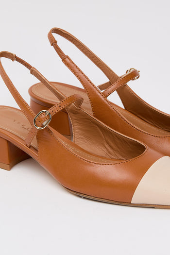 Slingback Kiss+cuoio Donna - 3