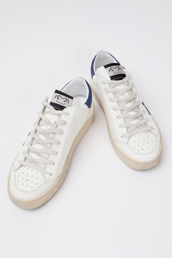 Sneaker Bianco/blu Uomo - 5