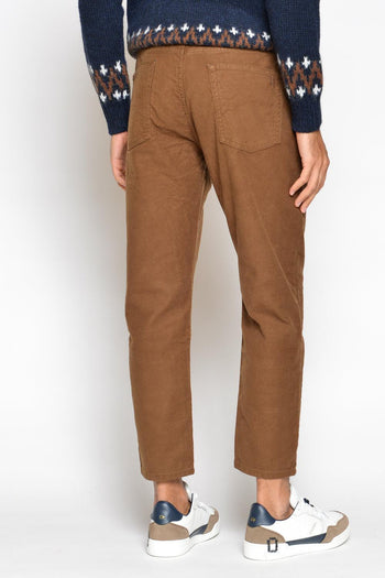 Pantalone Cropped Fustagno Uomo - 5