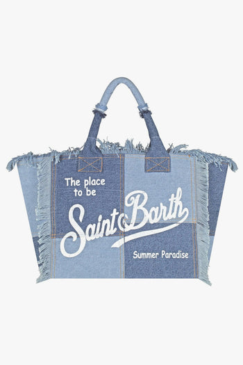 Saint Barth - Borsa grande - 431403 - Denim - 2