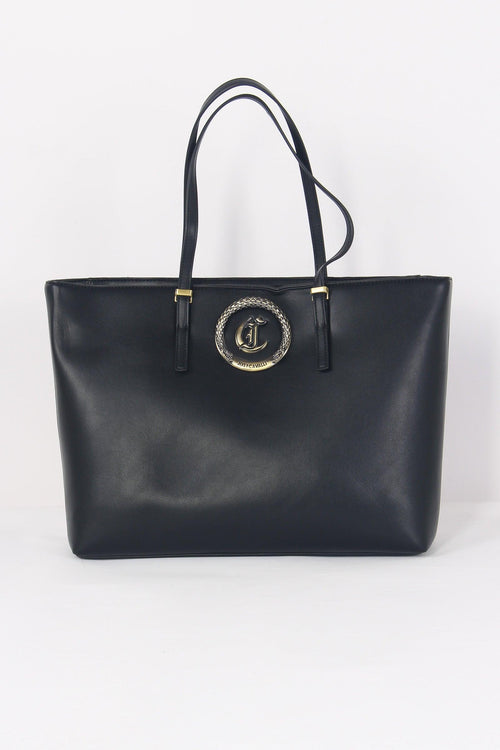 Shopping Z Circle Calf Black