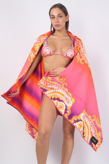 Telo Mare Microfibra Fantasia Tie Dye - 8