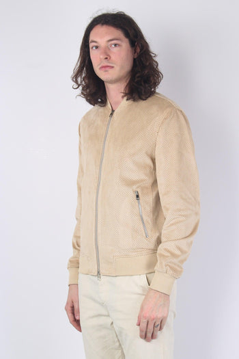 Bomber Traforato Beige - 6