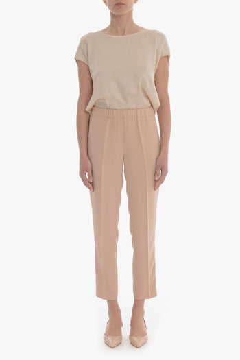 Pantalone Beige Donna a Sigaretta - 5