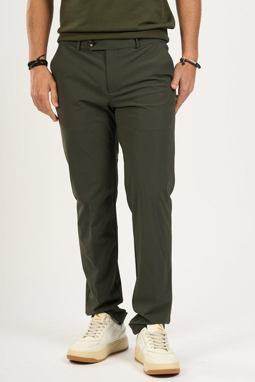 Pantaloni Revo Chino Verde Uomo - 1