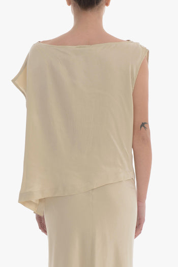 Top Marrone Donna smanicato - 2