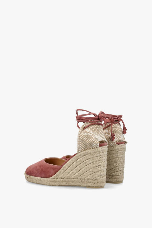 Scarpa Rosso Donna Espadrillas Tacco 9.5 cm - 2