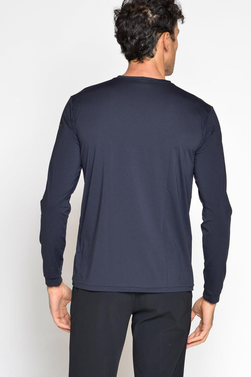 T-shirt M/l Tess. Tecnico Blu Uomo - 2