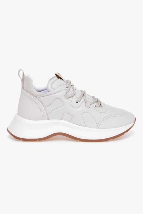 Sneaker H585 in pelle