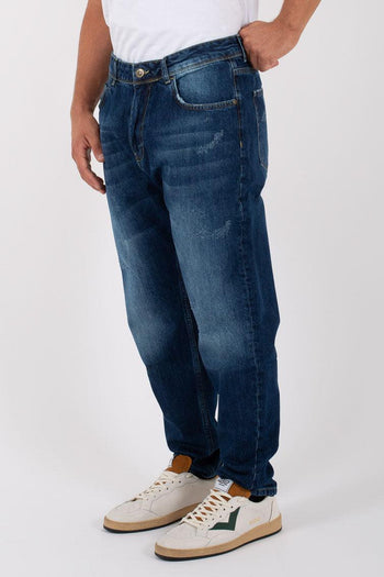 Denim Cropped Fit Uomo - 3