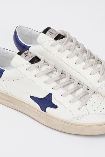 Sneaker Bianco/blu Uomo - 3