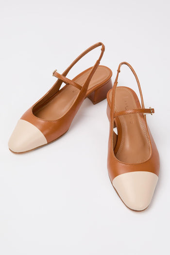 Slingback Kiss+cuoio Donna - 6