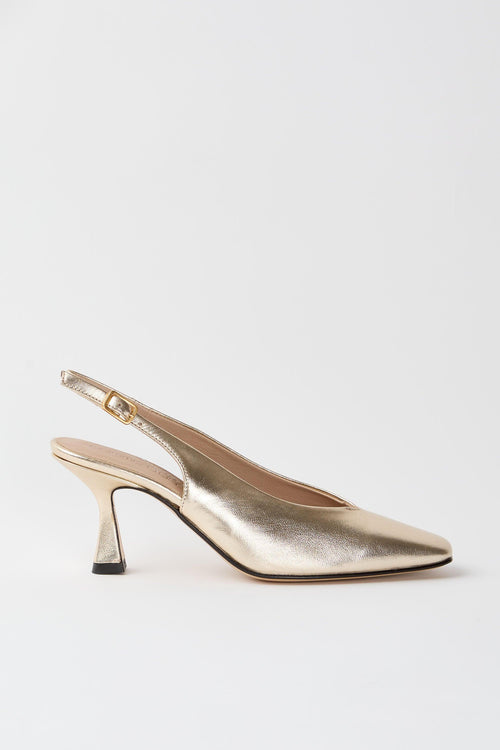 Slingback Lam Platino Donna