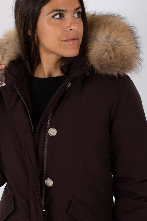 Arctic Parka 2 Tasche Marrone Donna - 2