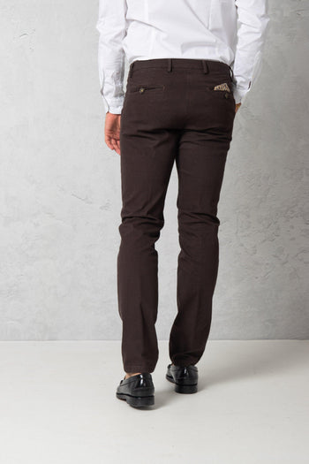 Pantalone slim in cotone stretch - 5