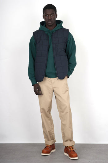 Wip Felpa Hooded Onyx Script Verde Uomo - 7
