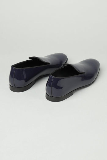 Mocassino in Vernice Blu Uomo 88082-18320 - 3