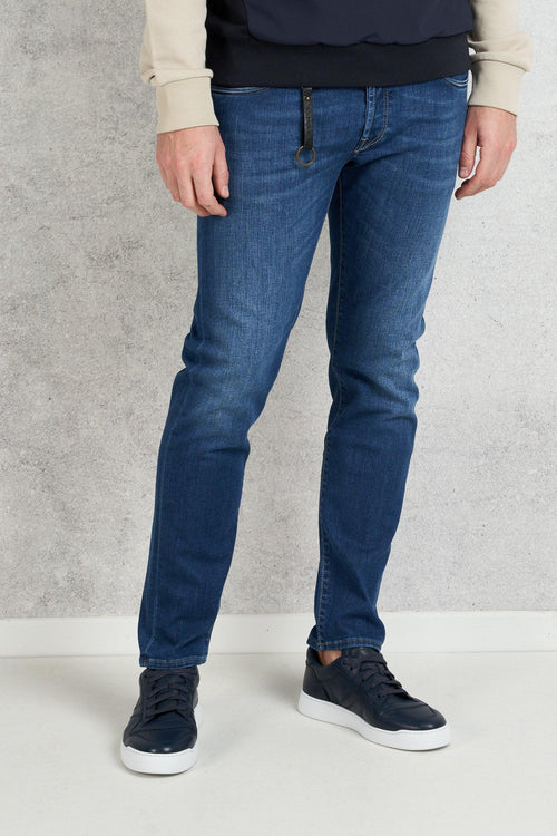 Denim Jeans Multicolor Uomo - 2