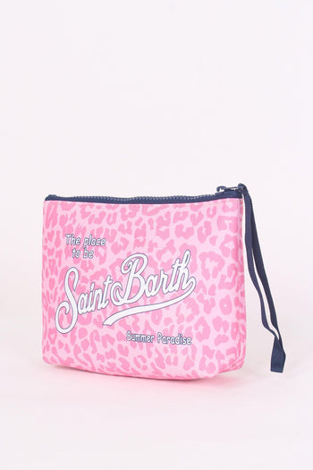 Pochette Fantasia Animalier Rosa/bianco - 2