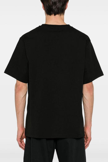 T-shirt Nero Uomo Logo Arancia - 3