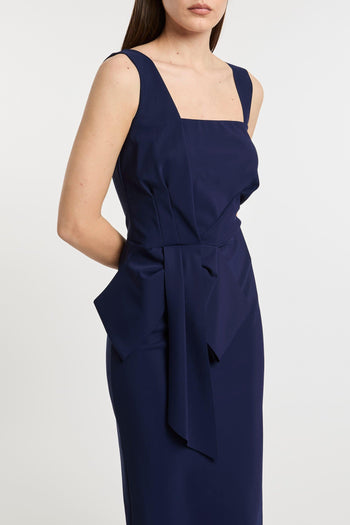 La Petite Robe di Abito Slim Jersey Blu - 5