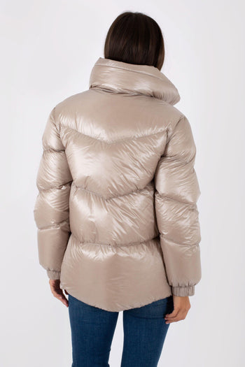 Aliquippa Puffer Grigio Donna - 4