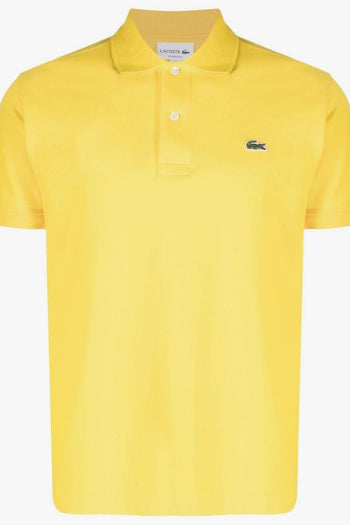 Polo Giallo Uomo Giallo con logo ricamato - 5