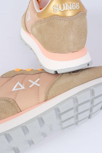 Sneaker Ally Solid Nylon Beige - 8