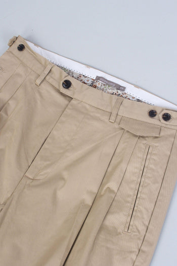 Pantalone Pence Gamba Dritta Beige - 7