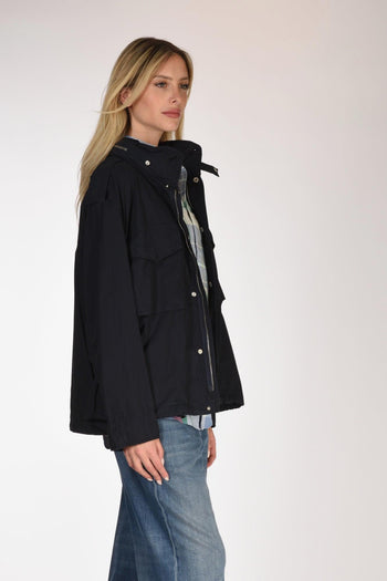 Field Jacket Blu Donna - 4