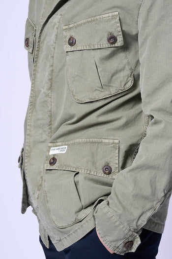 Jungle Jacket Verde Uomo - 7
