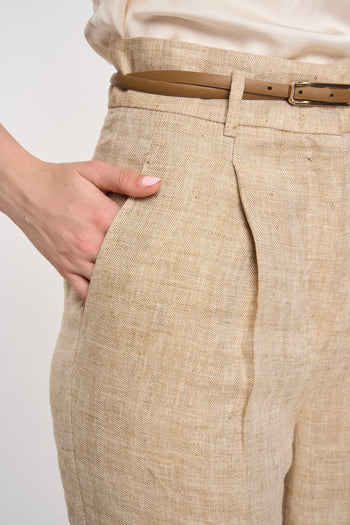 pantaloni in Lino 5790 - 3