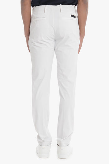 Pantalone Bianco Uomo Tessuto Tecnico - 3